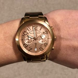 Michael Kors Rose Gold Watch